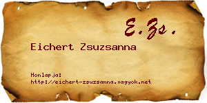 Eichert Zsuzsanna névjegykártya