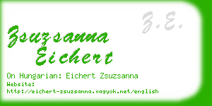zsuzsanna eichert business card
